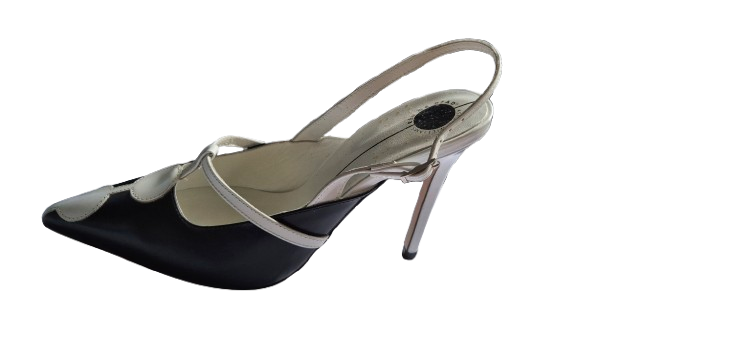 Bi-Colour Slingback
