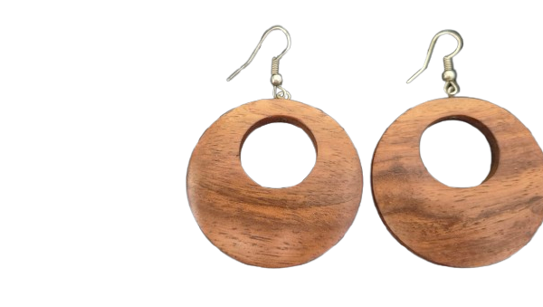 Wood Effect Earrings